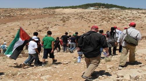 אנרכיסטים וערבים בהר חברון. אילוסטרציה (CPT)