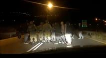 צפו: חיילים תקפו מפגינים בשומרון
