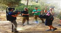 כששחקן הקולנוע האמריקאי הגיע לבת עין