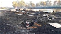 נזקי ההצתות: עשרות כוורות עמוסות בדבש נהרסו