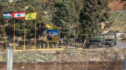 כוחות לבנונים בגבול ישראל. ארכיון