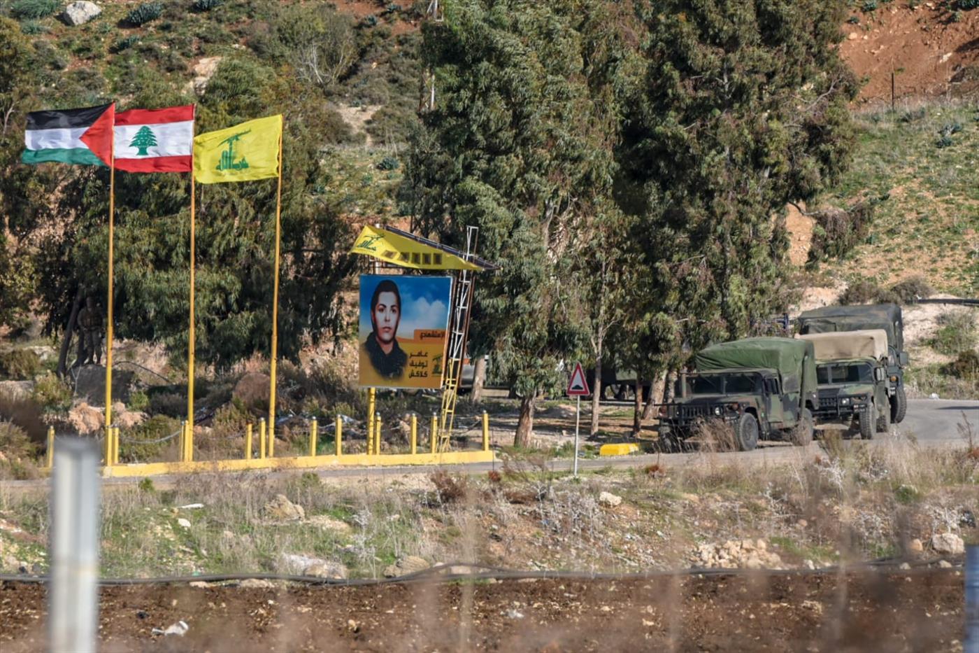 חמושים לבנונים סמוך לגבול (קובי ריכטר TPS)