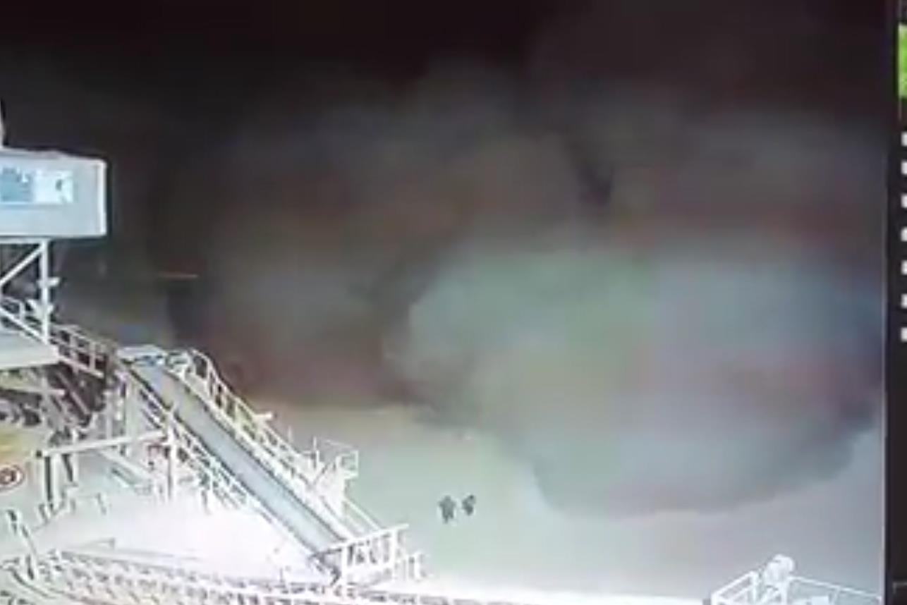 תיעוד נדיר: קריסה במחצבה בלתי חוקית