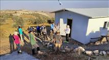 שבועיים לאחר ההרס - נחנך בית חדש בגבעת עוז ציון