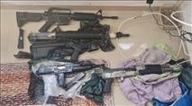 כלי נשק ורימונים: אמל"ח רב נתפס מוסלק בדירה בלוד