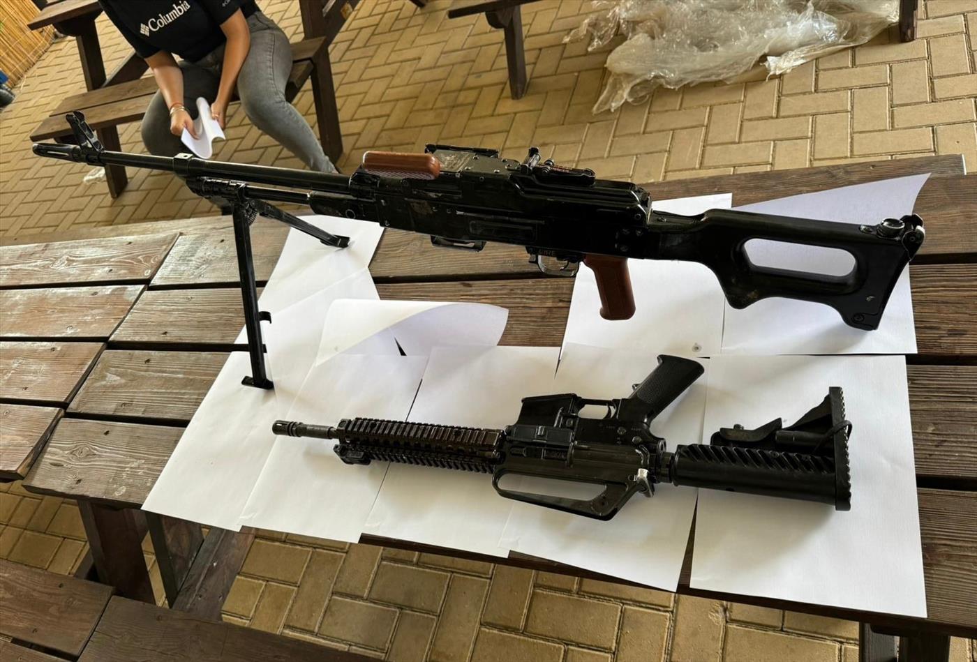 מאג תחמושת ומעבדת נפץ: הנשק הלא חוקי הוא איום אסטרטגי