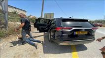 משילות בשטח: גנב רכב ערבי נתפס 'על חם' בידי תושבים מהגבעות