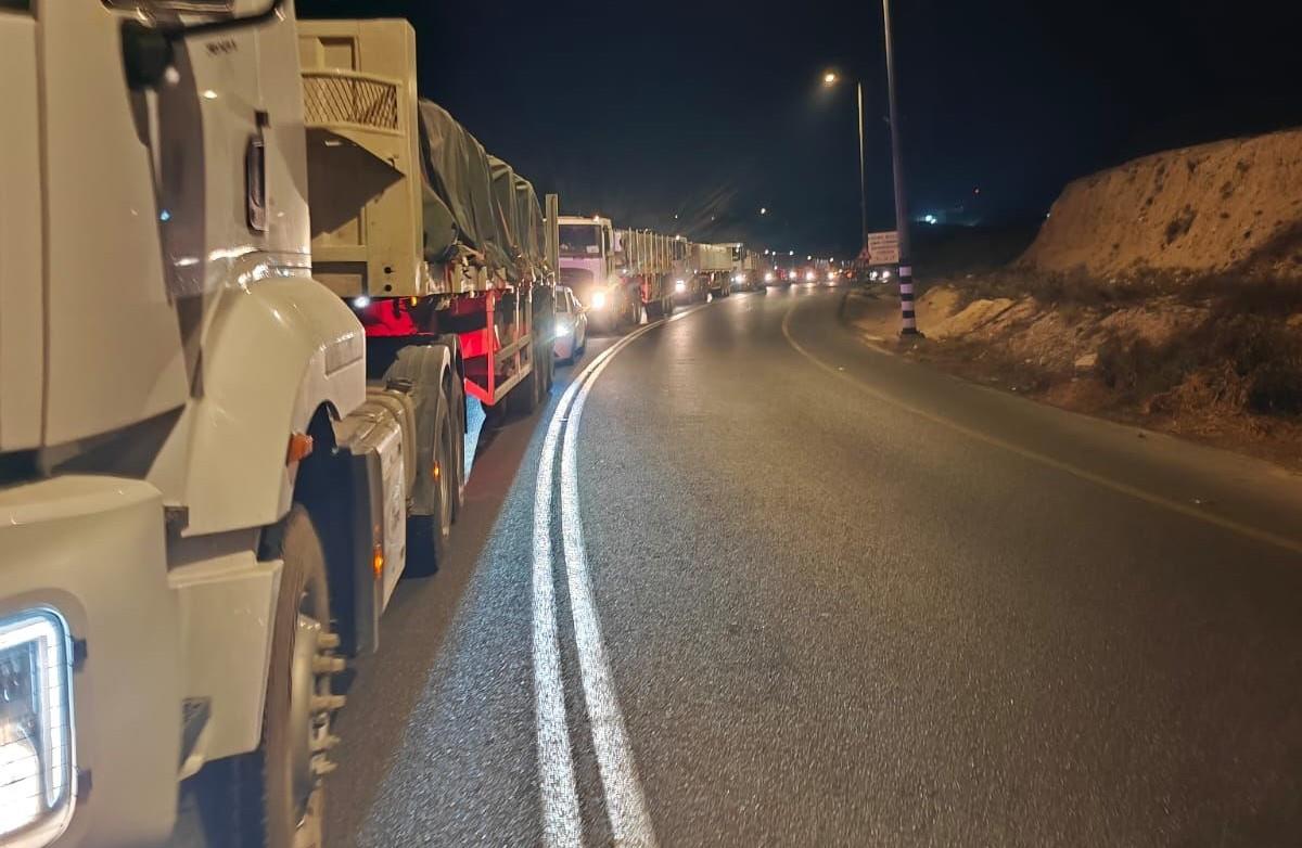 אנשי צו 9: "נמשיך בחסימות משאיות הסיוע עד שהוא ייפסק"
