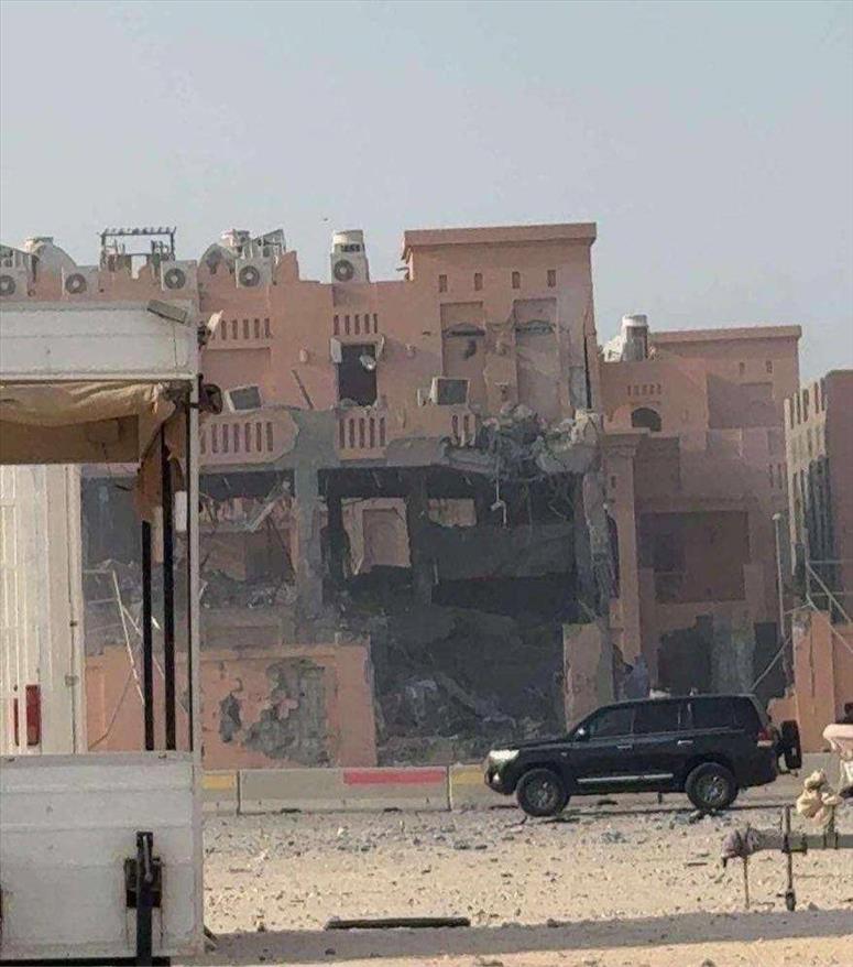 זירת התקיפה. (הופץ ברשת. שימוש על פי סעיף 27-א)