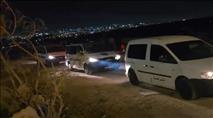 בשטח C חמושים ורעולי פנים: שוטרים פלסטינים פעלו על יד אדם