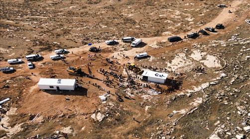 הרס נרחב בגוש עציון בהובלת המועצה