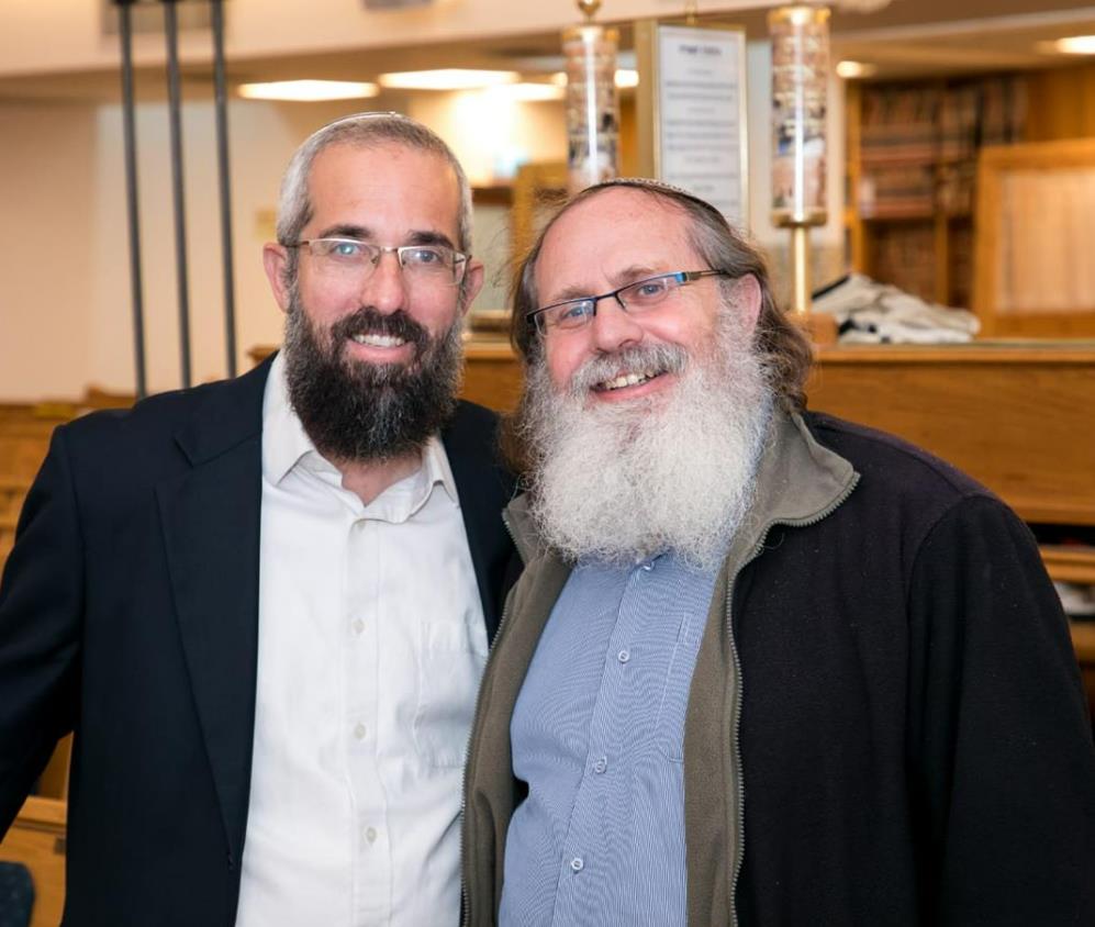 הרב יעקב יקיר והרב יאיר קרטמן 