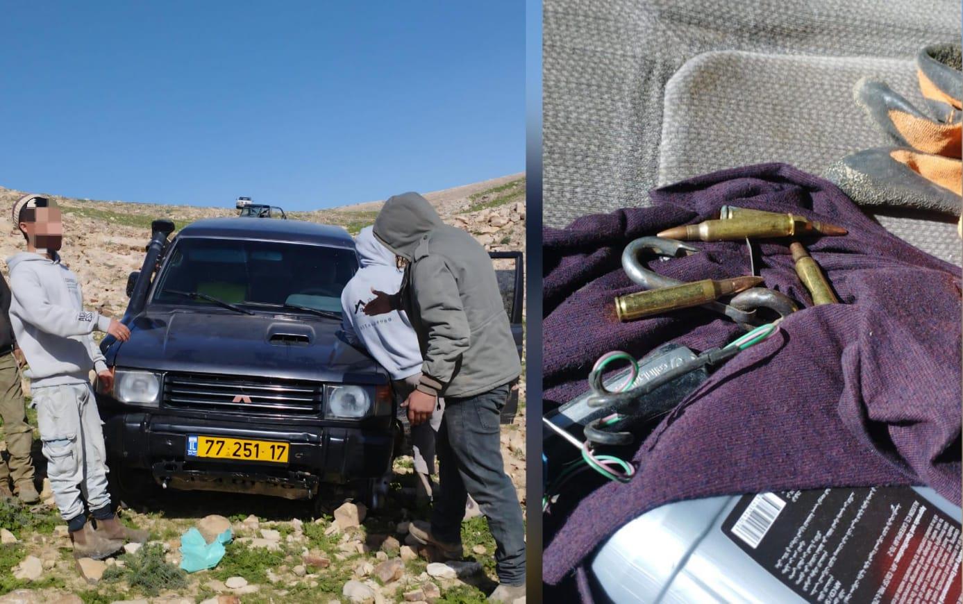 אוטוסטרדת ההברחות בדרום הר חברון: בעלי חוות תפסו ג'יפ מבריחים