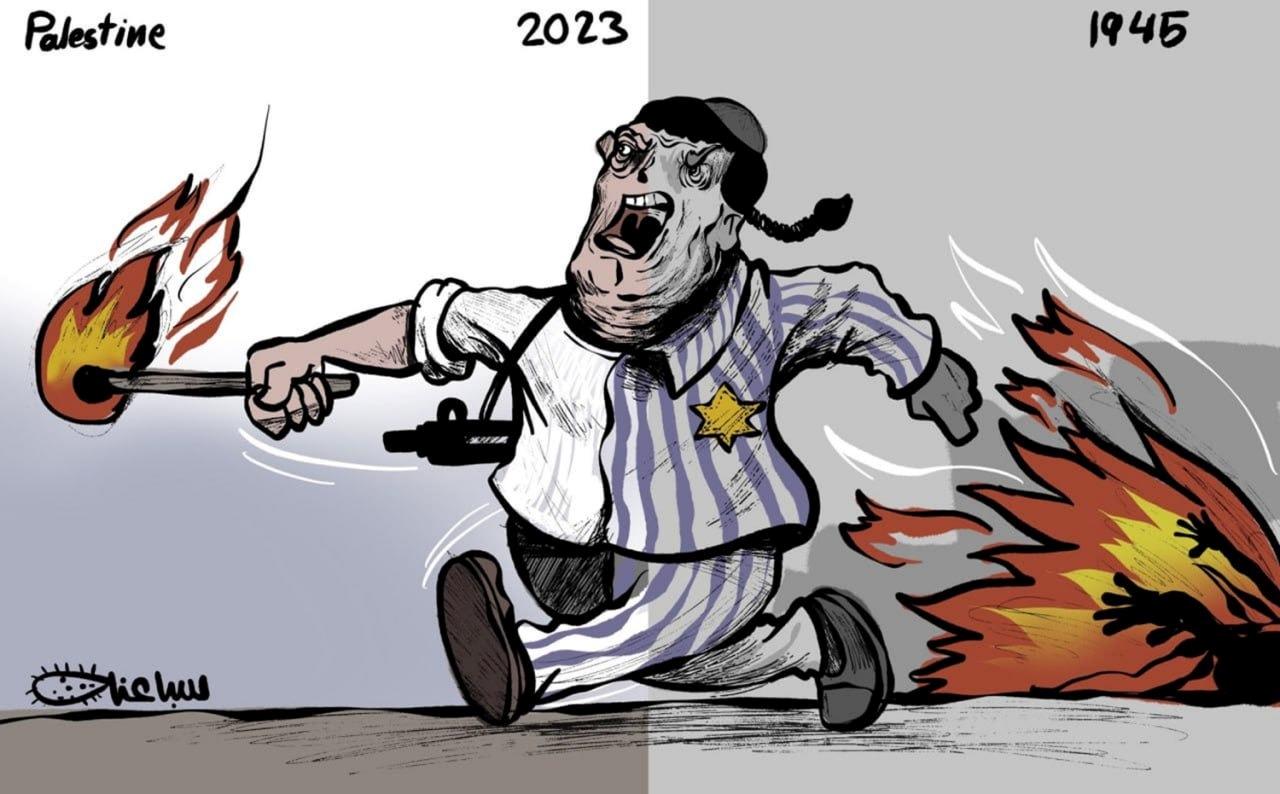 צחוק בצד: חזית הקריקטורות הרעילה של העולם הערבי 