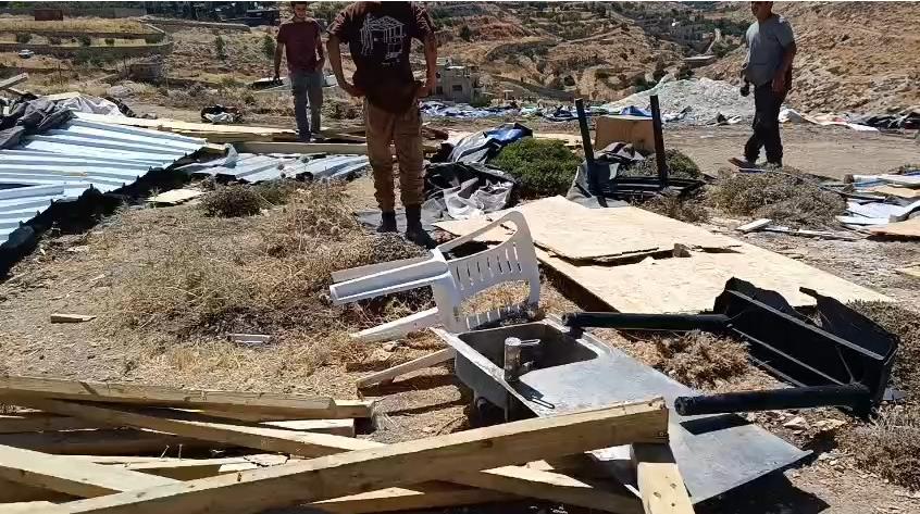 הרס בחוות כוכב יהודה: שבעה נעצרו, בית משפחה הוחרב