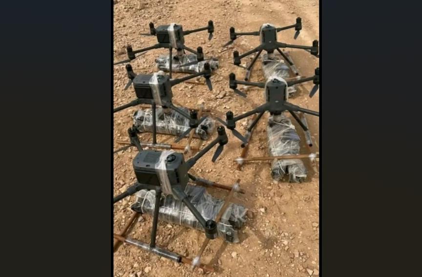הבדואים בדרום התחילו להבריח עם כמה רחפנים במקביל