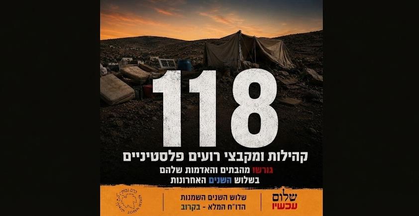 מלאך רע עונה אמן: 185 מאחזים חדשים. 118 מאחזי פלישה ערבים שברחו