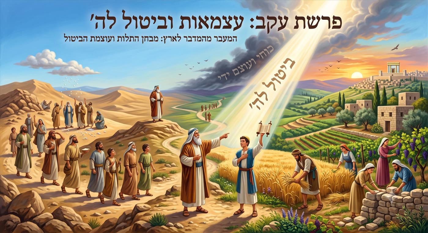פרשה בכותרות: פרשת עקב