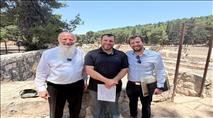 הרב אליהו בבריכות שלמה: "מקום שמחבר אותנו לשלמה המלך ולחשמונאים"