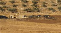 לאחר הצתת הענק: כוחות מג"ב הגיעו לאבטח חריש של ערביי אל-מוע'ייר