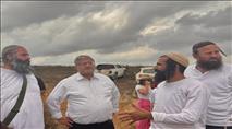 השר בן גביר סייר בשטח A והבטיח: נמחוק את ההבדלים בין שטחי C ל-A ו-B