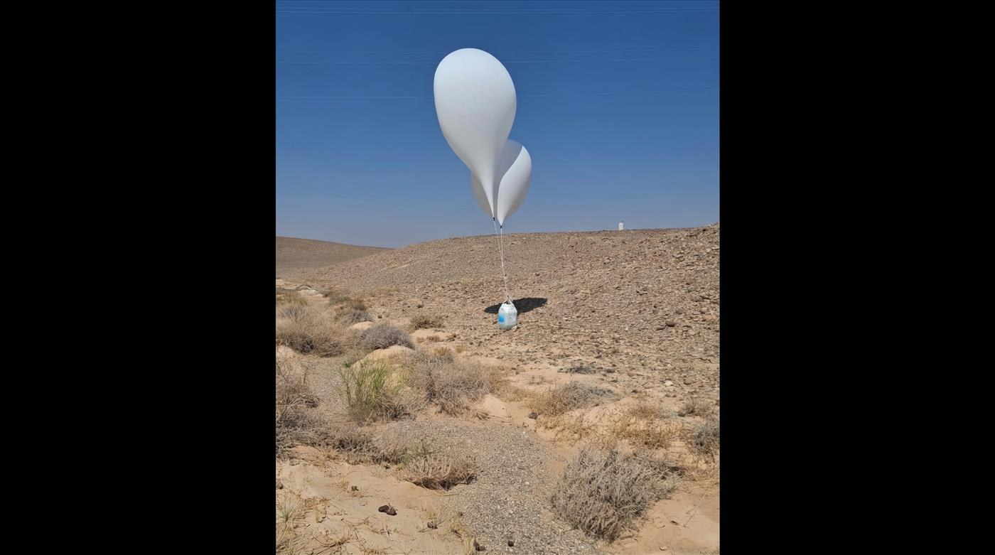 הבלונים שמפילים את מערכות היירוט בגבולות