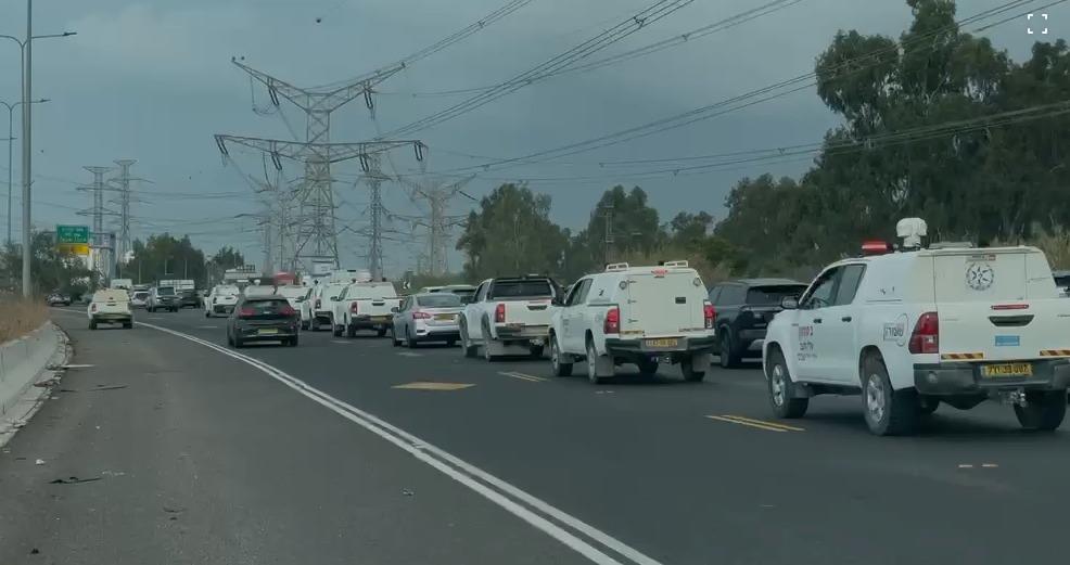 במחאה על מעצר איש הביטחון: הרבש"צים בשיירה בדרך לקריה