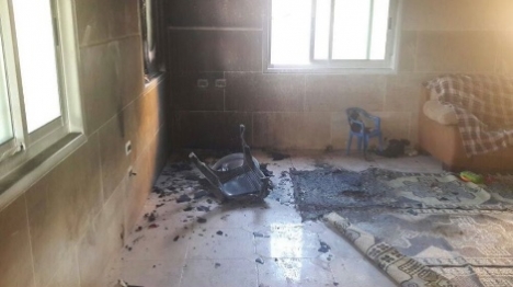 בית ערבי הוצת בהר חברון: "נקמה"