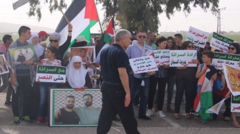 שביתת הרעב: הזדהות של אזרחי ישראל הערבים