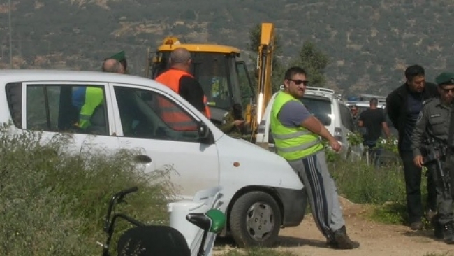 צה"ל החריב מבנים בישוב תפוח בשומרון