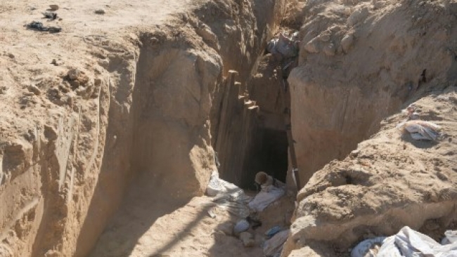 מנהרת טרור של חמאס נחשפה ברצועת עזה